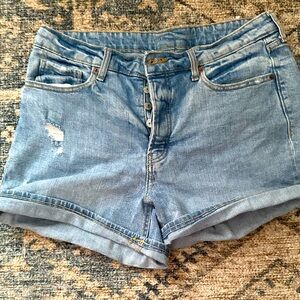Denim Blue Women's Shorts